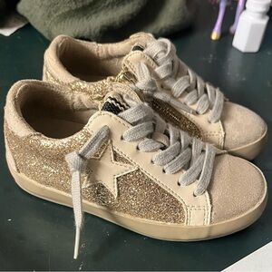 ShuShop Gold Glitter Sneakers